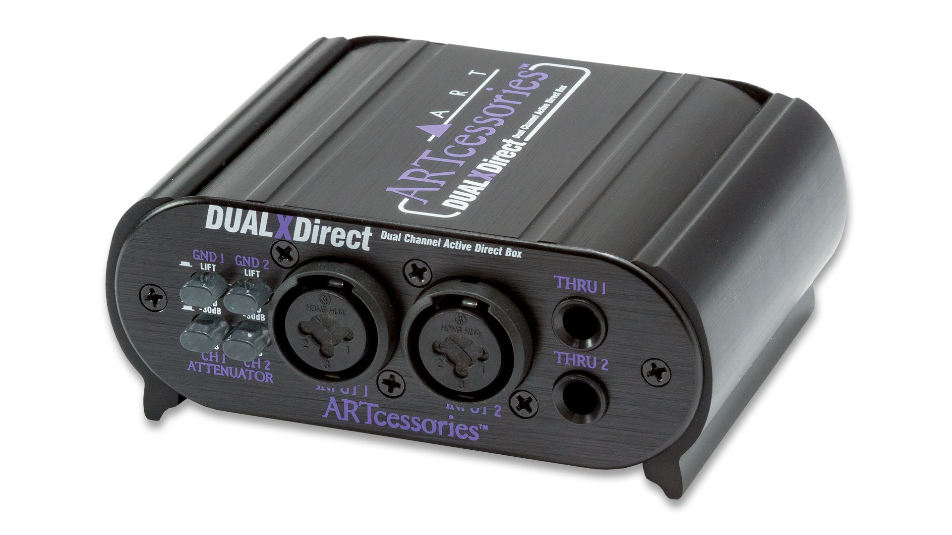 DualXDirect™ – Dual Professional Active Direct Box – ART Pro Audio